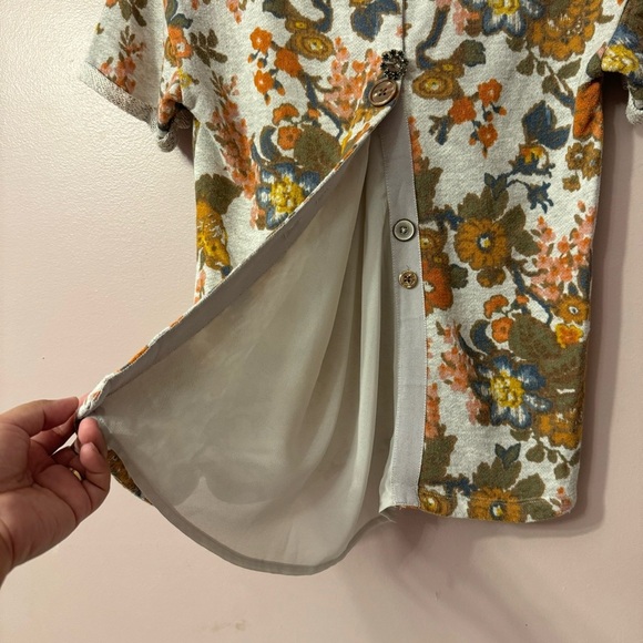 Anthropologie Saturday Sunday Shortsleeve Shirt Floral Women Size XS - Picture 9 of 10